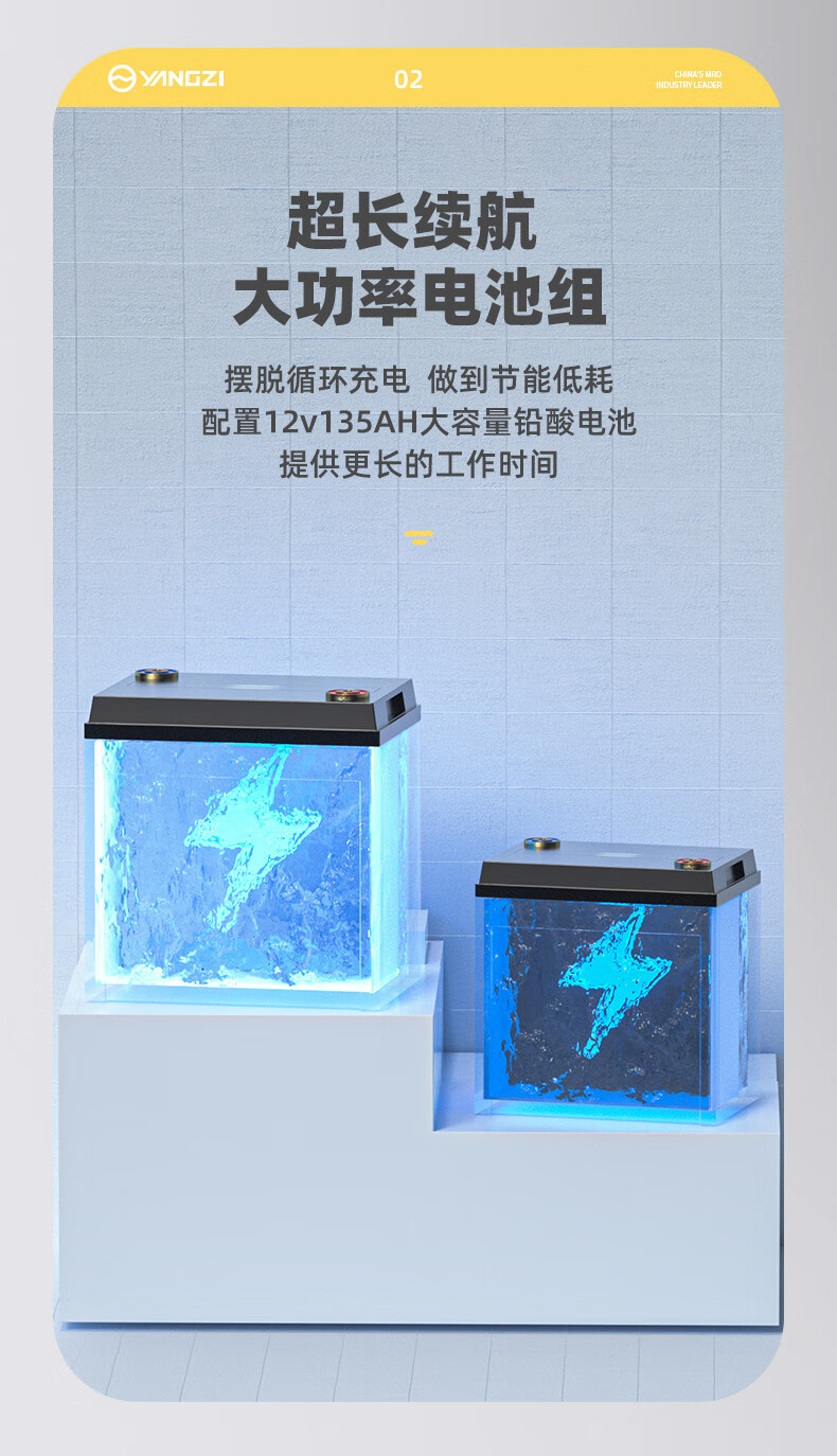 揚(yáng)子半電動(dòng)升降堆高叉車(chē)YZ-B1030載重1噸升高3米(圖7)